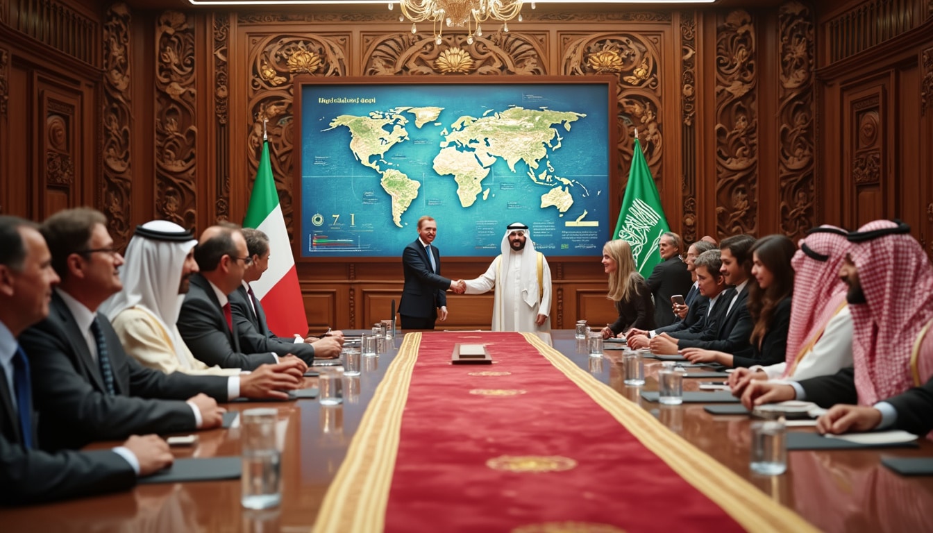 discover how Italy and Saudi Arabia sign a historic energy cooperation agreement, strengthening their strategic relations and paving the way for innovative projects in the energy sector.