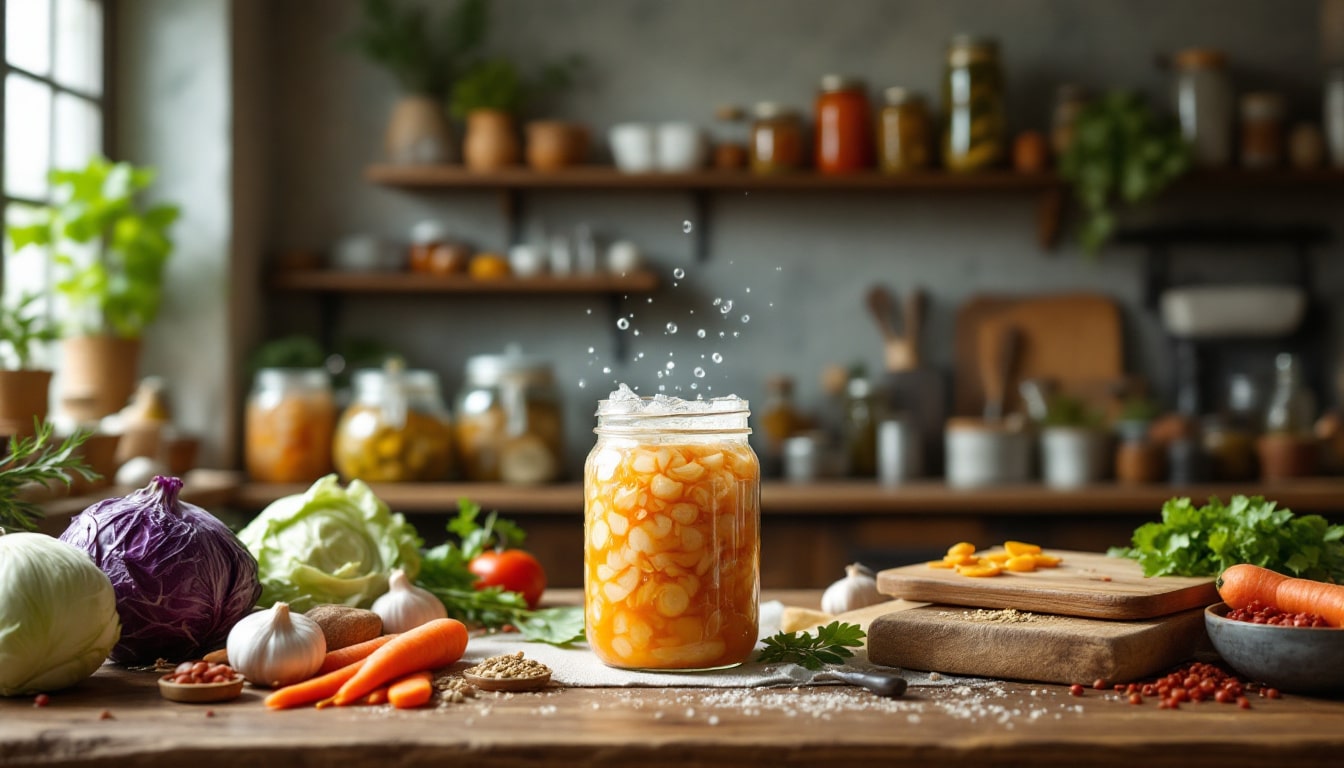 discover the secrets of fermentation, an ancient and fascinating process that transforms food. explore its health benefits, its impact on the flavor of dishes, and learn how to apply it in your kitchen.