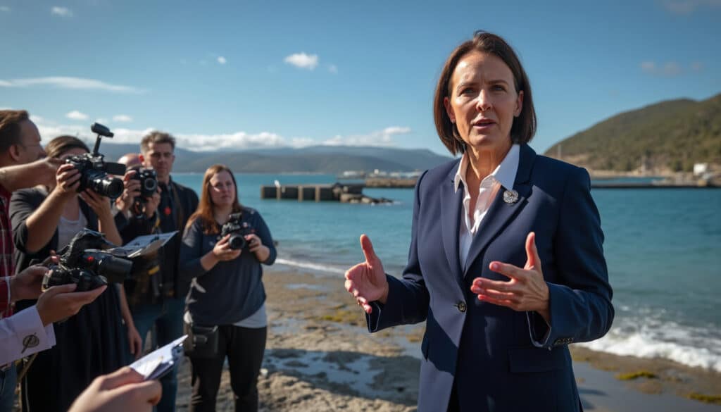 découvrez la position ferme de jacqui lambie qui exige le retrait de l'industrie du saumon de macquarie harbour. dans cet article, plongez dans les raisons de son mécontentement et les implications pour l'environnement et la communauté locale.