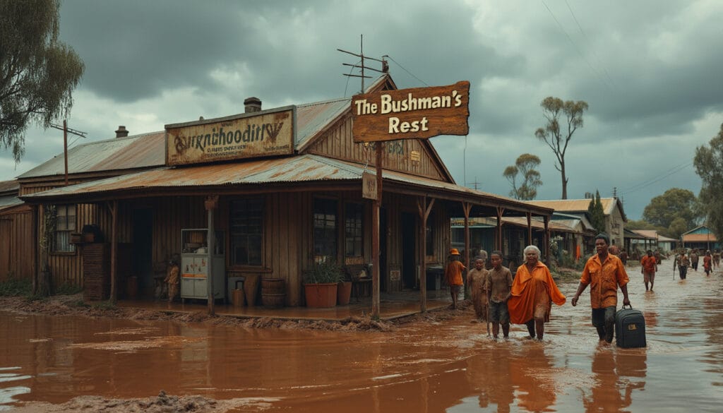 découvrez l'incroyable histoire d'un pub emblématique de l'outback australien, retrouvé sous une épaisse couche de boue après les inondations. alors que les habitants de ce petit village du queensland retournent chez eux, plongez dans les défis et la résilience de cette communauté face à la nature.