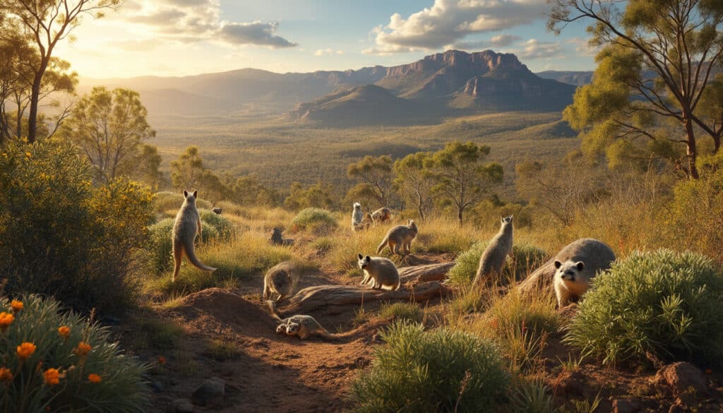 découvrez comment des espèces de quolls et de possums, autrefois disparues des montagnes ikara-flinders, sont restaurées grâce à des efforts de conservation. visionnez notre vidéo captivante qui met en lumière ces réussites environnementales emblématiques.