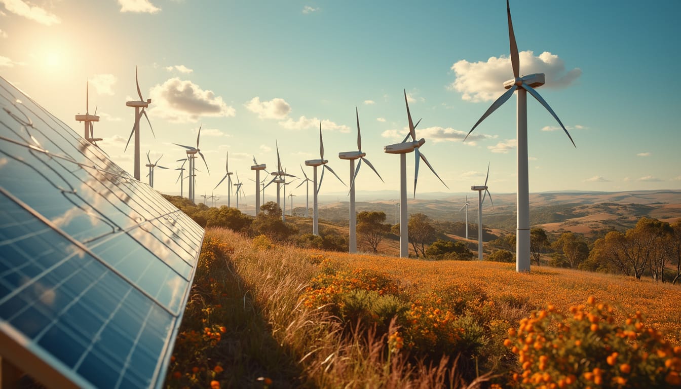 découvrez comment plus de 40 % de l'électricité du réseau électrique principal australien en début d'année provient de sources renouvelables, marquant une avancée significative vers une énergie plus durable et respectueuse de l'environnement.