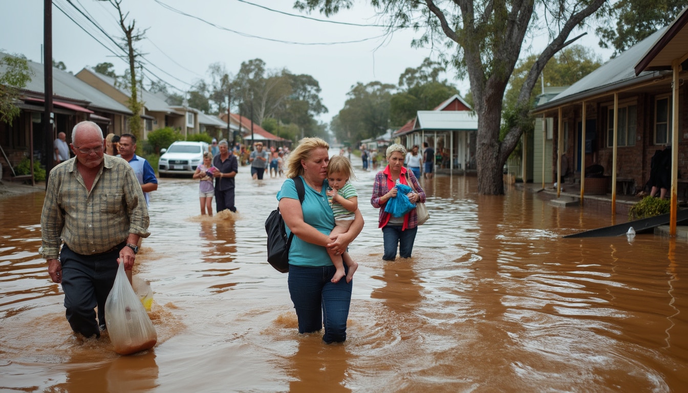 découvrez le témoignage émouvant d'un habitant de taree qui a filmé le sauvetage des inondations par les ses. plongez dans son expérience marquante et son engagement face à la catastrophe.