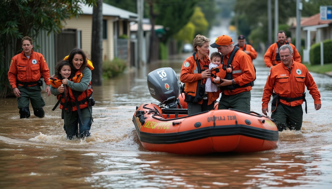 découvrez le témoignage touchant d'un habitant de taree qui a filmé le sauvetage héroïque des équipes des ses durant les inondations. un récit émouvant qui met en lumière le courage et la solidarité face à la détresse.