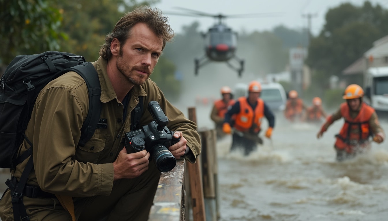 découvrez le témoignage émouvant d'un habitant de taree qui a filmé le sauvetage des inondations par les ses. plongez dans son récit poignant et vivez les moments intenses de solidarité et de bravoure lors de cette crise naturelle.
