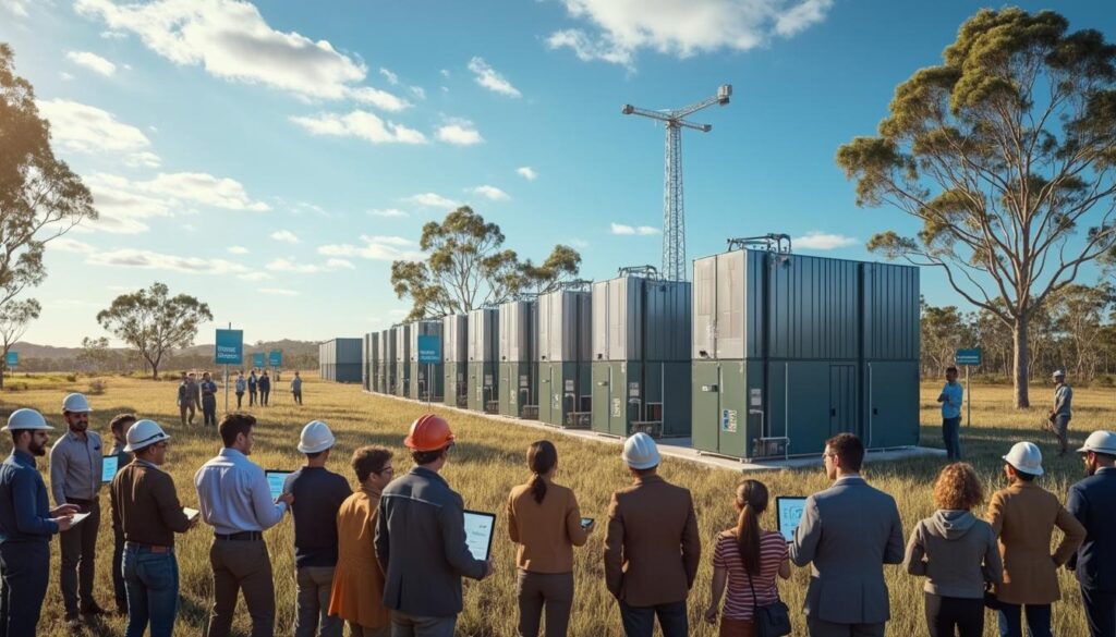 découvrez le lancement du système de stockage d'énergie de 1,6 gwh au melbourne renewable energy hub en australie, une avancée majeure pour l'énergie renouvelable. ce projet innovant vise à renforcer l'approvisionnement électrique durable et à soutenir la transition vers un avenir énergétique plus vert.