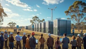 découvrez le lancement du système de stockage d'énergie de 1,6 gwh au melbourne renewable energy hub en australie, une avancée majeure pour l'énergie renouvelable. ce projet innovant vise à renforcer l'approvisionnement électrique durable et à soutenir la transition vers un avenir énergétique plus vert.