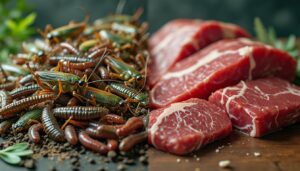 découvrez comment une nouvelle étude met en lumière l'inefficacité de remplacer la viande par des insectes pour la protection de notre planète. plongez dans le débat sur le dégoût des insectes et ses implications environnementales.