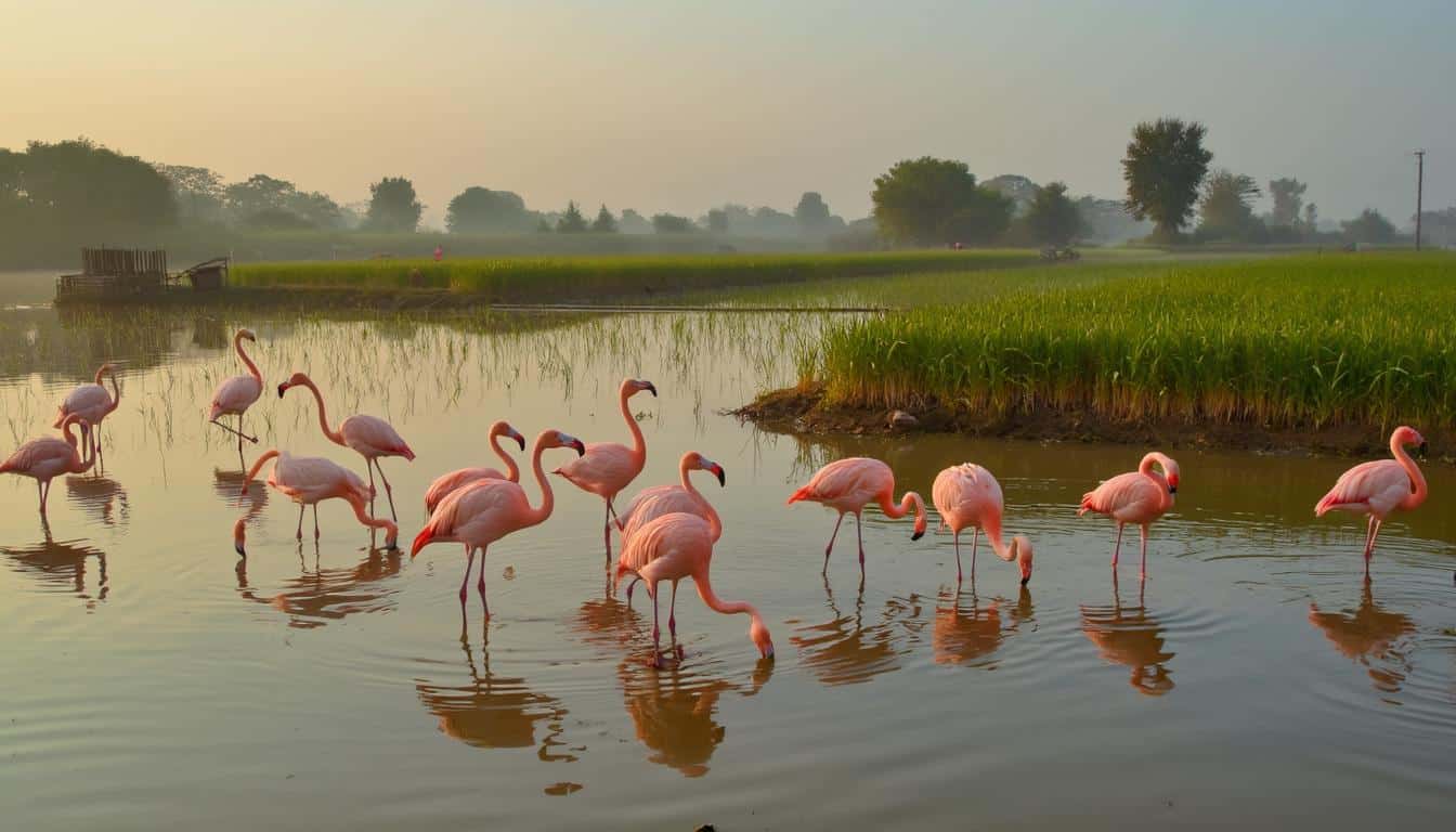 découvrez comment les flamants roses mettent en péril la culture du riz dans le nord-est de l'italie, menaçant ainsi la tradition culinaire du risotto. une analyse de l'impact environnemental et culturel de cette situation.