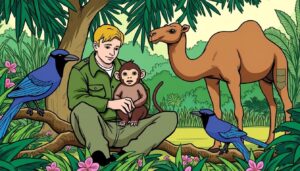 découvrez la semaine captivante dans la faune : un singe sauvé d'une situation périlleuse, des geais engagés dans une dispute fascinante et l'histoire émouvante d'un chameau amputé. plongez dans ces récits touchants et émouvants du monde animal.