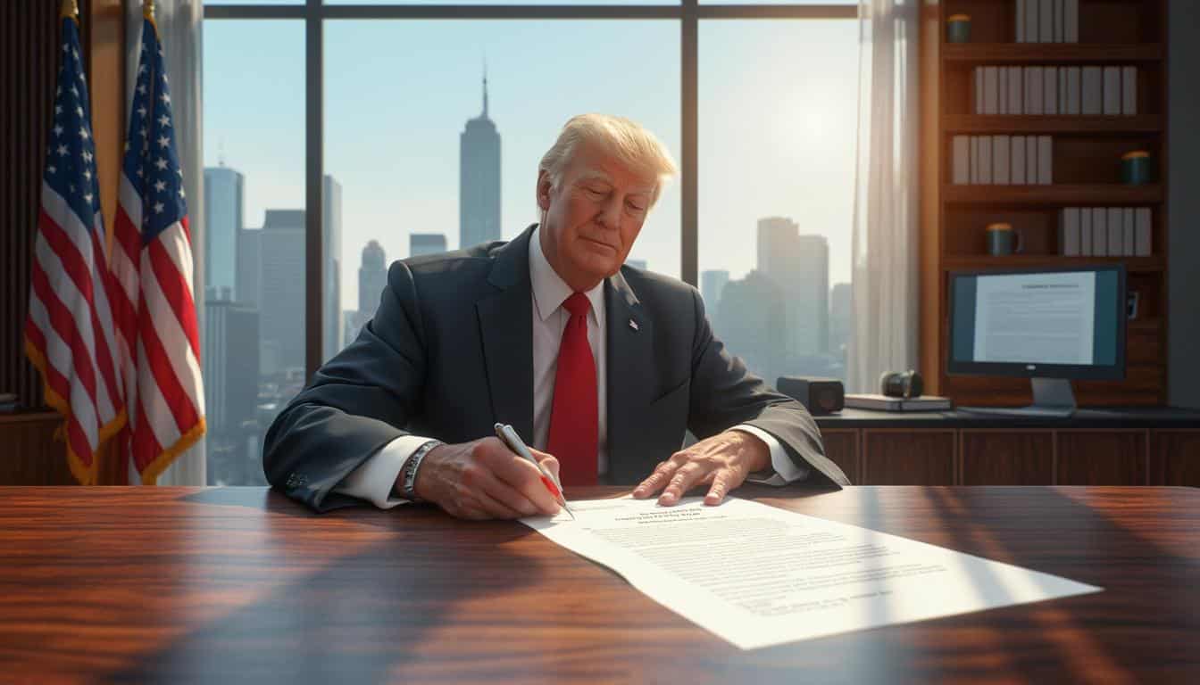 découvrez comment le décret récemment signé par trump cible les options d'énergie propre jugées peu fiables, et ce que cela signifie pour l'avenir des énergies renouvelables aux états-unis.
