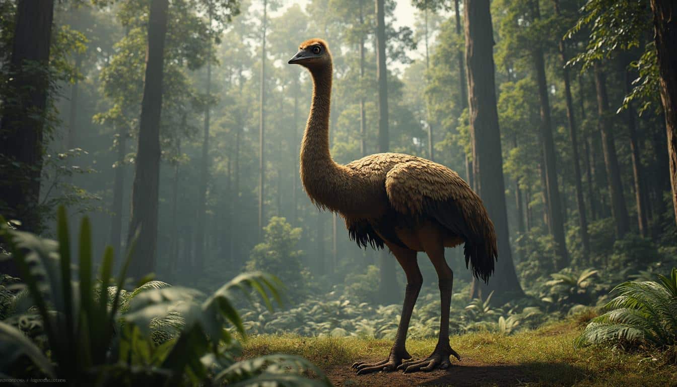 découvrez l'incroyable histoire du moa, cet oiseau géant de 3,6 mètres aux plumes majestueuses, disparu depuis 600 ans. plongez dans les recherches scientifiques qui tentent de percer le mystère de sa résurrection et explorez les enjeux éthiques et écologiques de cette quête fascinante.