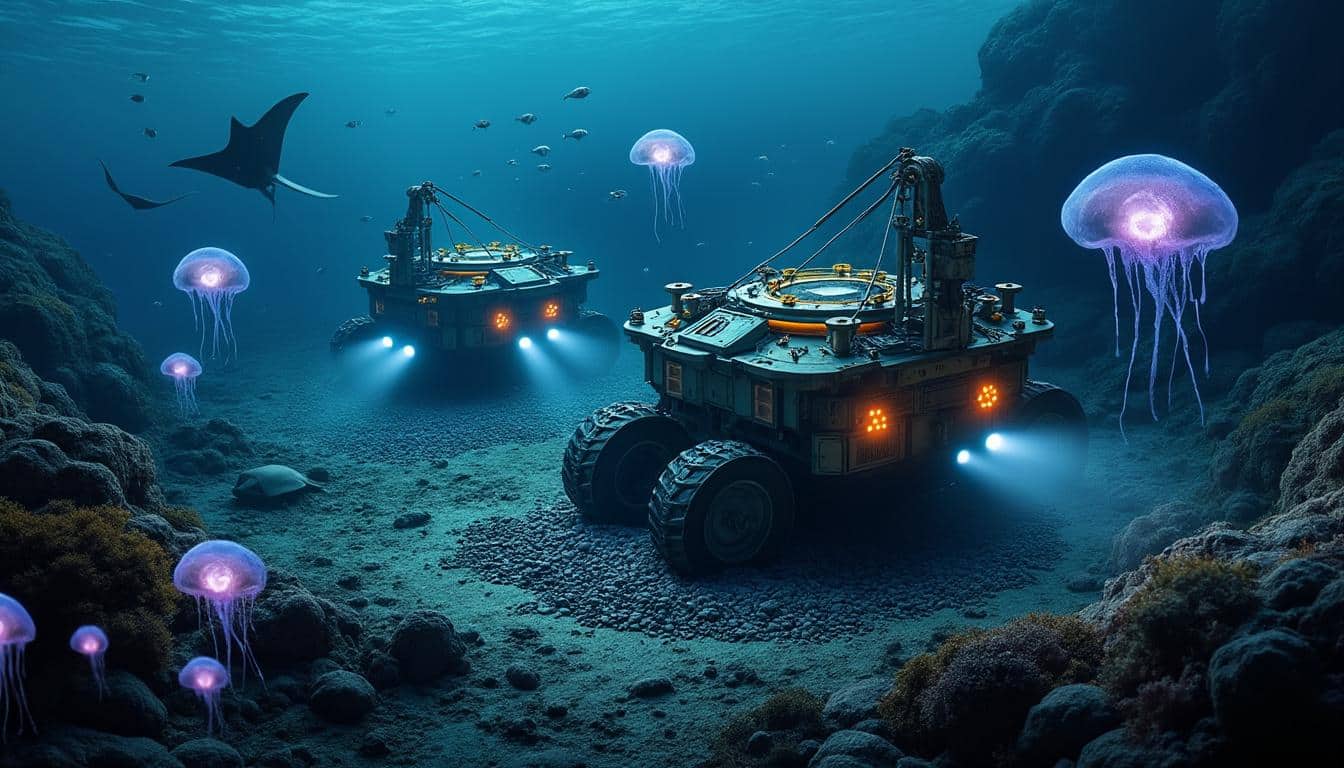 découvrez les enjeux et les conséquences de l’exploitation des fonds marins pour développer les technologies de demain : progrès ou menace pour l’environnement ?