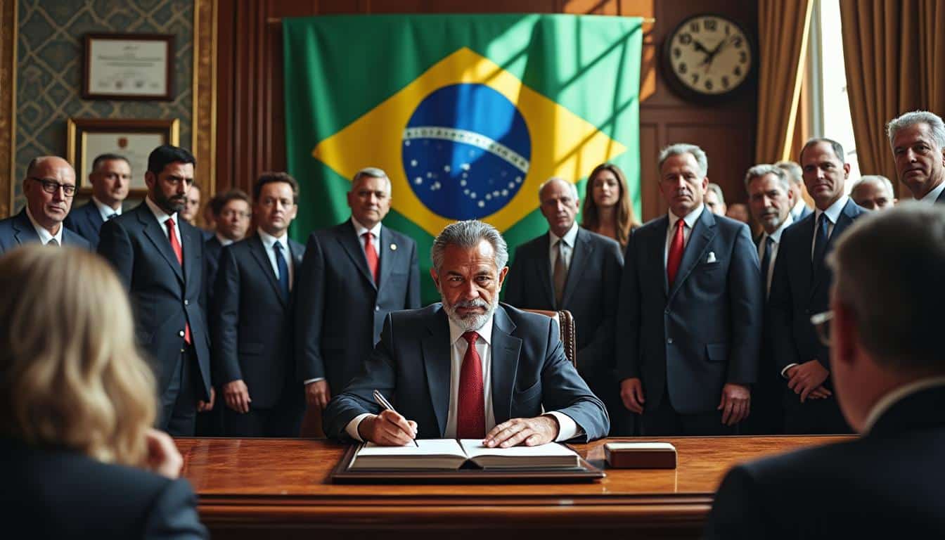 découvrez comment le président du brésil a promulgué une loi controversée concernant l'environnement, tout en opposant son veto à des articles essentiels, suscitant des débats passionnés sur les enjeux écologiques et politiques.