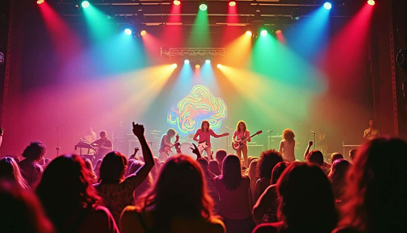 découvrez le rock psychédélique à travers des images fascinantes et plongez dans l’univers de groupes légendaires qui bouleversent votre esprit avec leurs sons et visuels inoubliables.