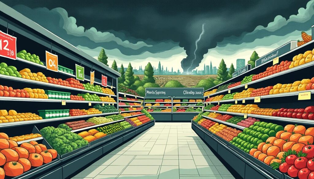 découvrez comment la 'climatflation' provoque une hausse continue des prix alimentaires et impacte nos choix de consommation. analyse approfondie des causes et conséquences sur nos habitudes alimentaires.