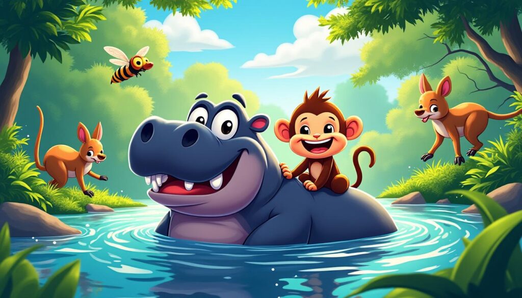 plongez dans une semaine palpitante au cœur de la faune ! découvrez l'incroyable histoire d'un hippopotame avec un passager clandestin, une audacieuse évasion de wallabies et suivez la mouche témoin de ces aventures. explorez la nature comme jamais auparavant.