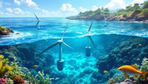 hydroliennes : l’énergie marémotrice franchit un cap historique grâce à une installation inédite