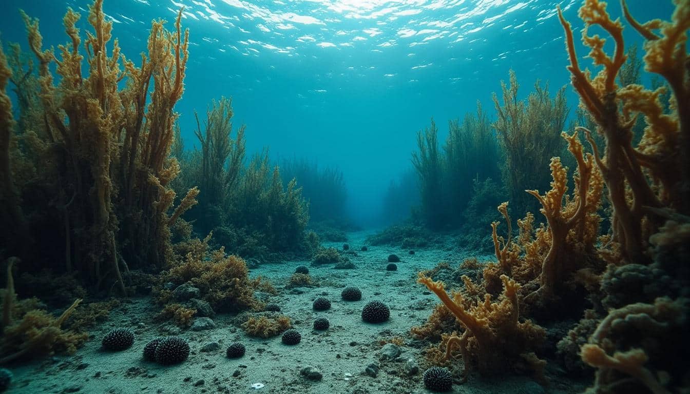 découvrez comment l'élimination de 5,6 millions d'oursins a permis de restaurer un écosystème unique de varech en californie, transformant une forêt sous-marine en paradis retrouvé. plongez dans cette histoire fascinante de préservation marine.