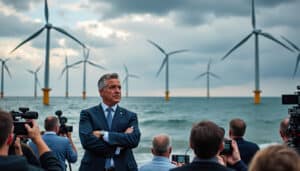 le secrétaire à l'énergie exprime ses doutes sur l'énergie éolienne en mer et relativise l'impact du changement climatique, suscitant le débat autour des politiques énergétiques et environnementales en france.