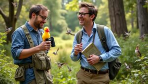 découvrez comment débuter dans l'observation des oiseaux avec les conseils d'un humoriste et d'un champion d'ornithologie. astuces, anecdotes et moments drôles au programme dans cette vidéo destinée aux curieux comme aux passionnés !