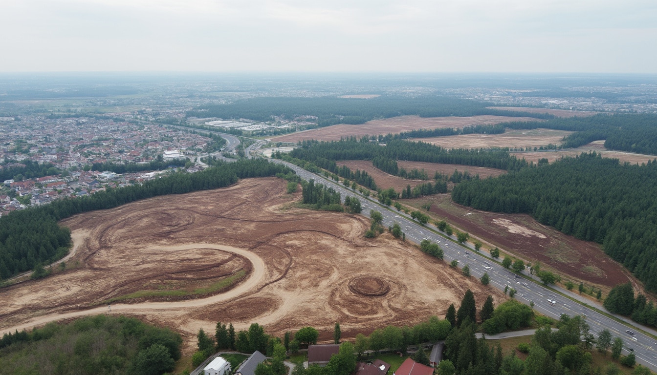 découvrez comment l'europe voit disparaître chaque jour l'équivalent de 600 terrains de football en terres naturelles et agricoles. causes, conséquences et solutions à un enjeu environnemental majeur.