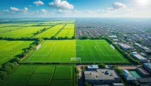découvrez comment l'europe voit disparaître chaque jour l'équivalent de 600 terrains de football en terres naturelles et agricoles. enjeux, causes et conséquences d'une érosion alarmante de nos espaces verts.
