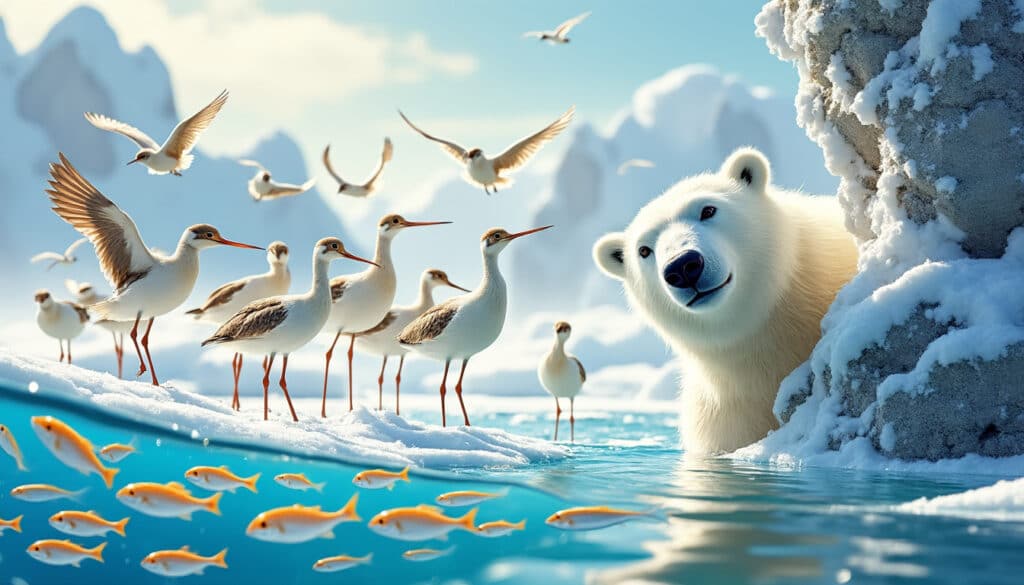 découvrez les moments forts de la semaine animalière : l’émouvante apparition d’un ours polaire timide, le ballet fascinant des échassiers en danse et l’impressionnante cohésion d’une brigade de pilchards. plongez au cœur de la vie sauvage !