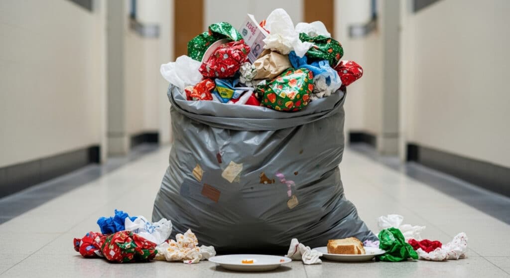 Déchets en décembre