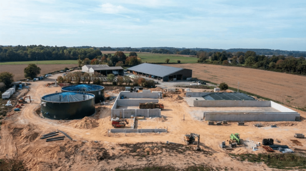 Premier méthaniseur développé par Tenea Energies
