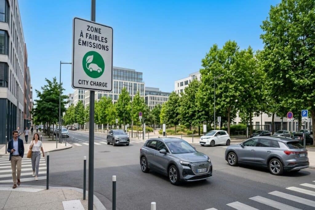 Les véhicules électriques réduisent les empreintes de carbones